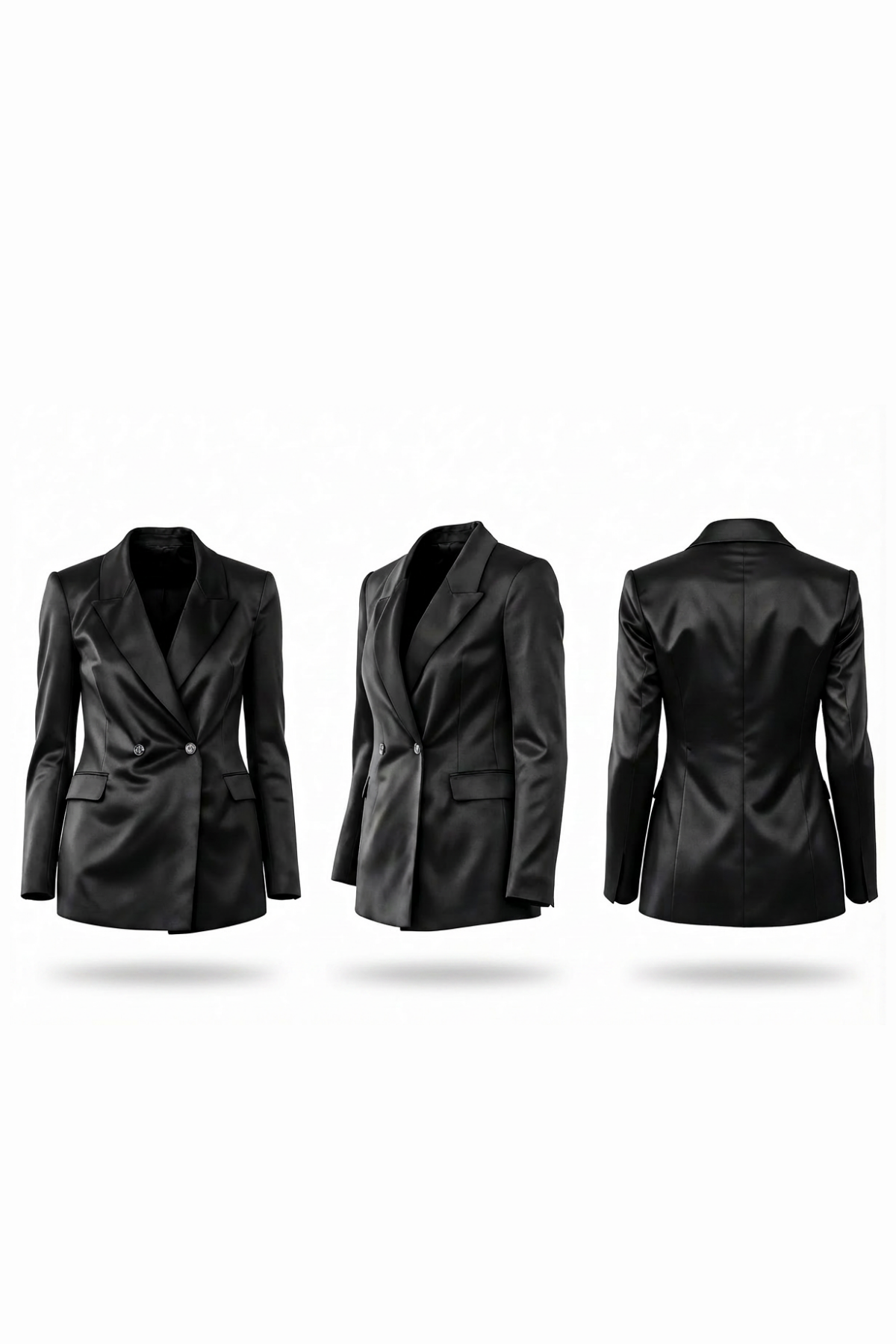 Black Blazer (Satin)
