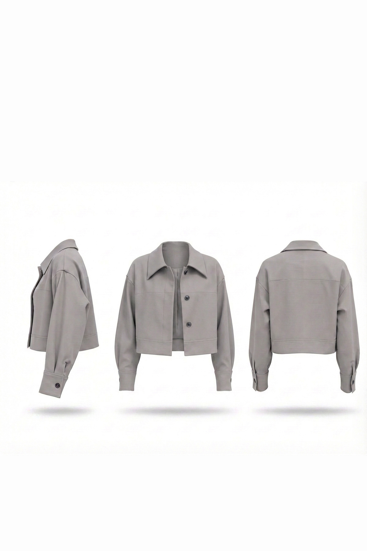 Grey Jacket (Scuba)