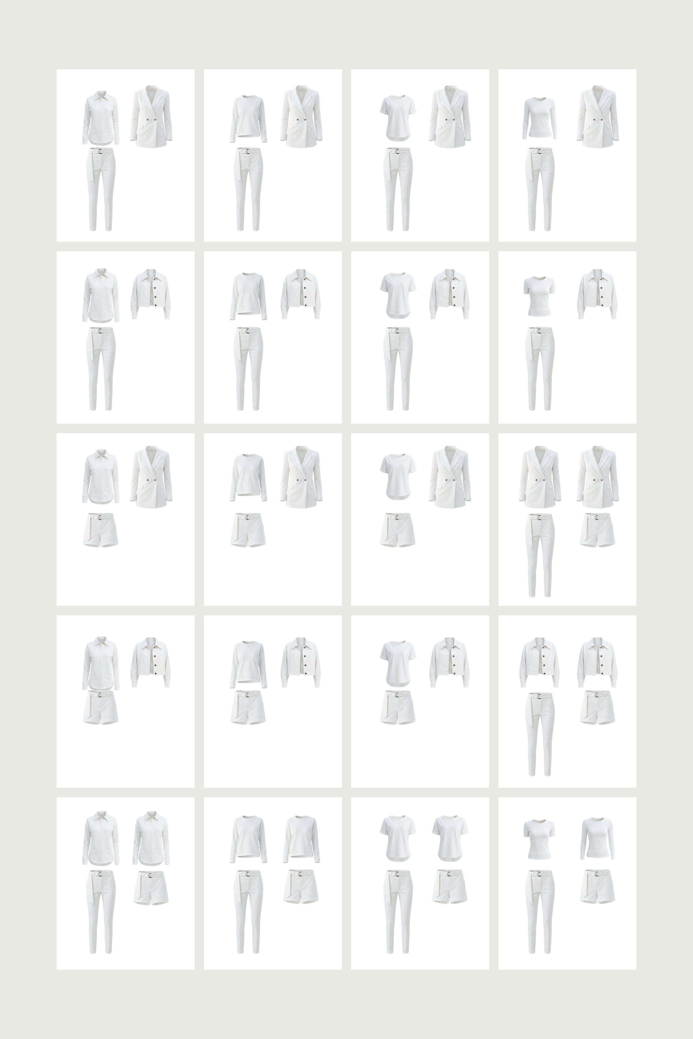 White Shirt (Scuba)