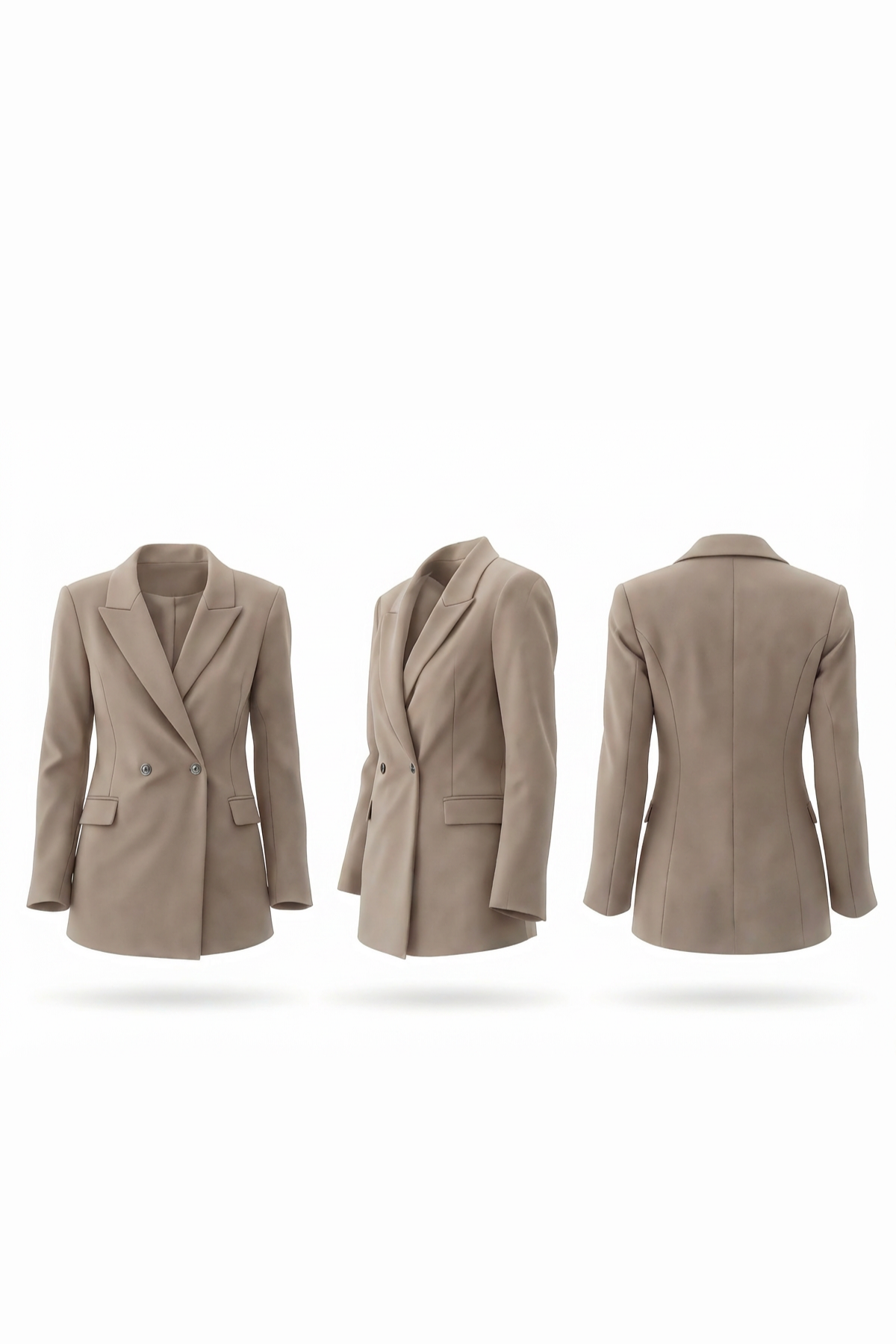 Nude Blazer (Scuba)