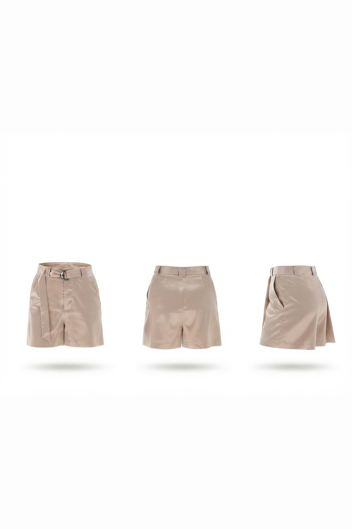 Nude Shorts (Satin)