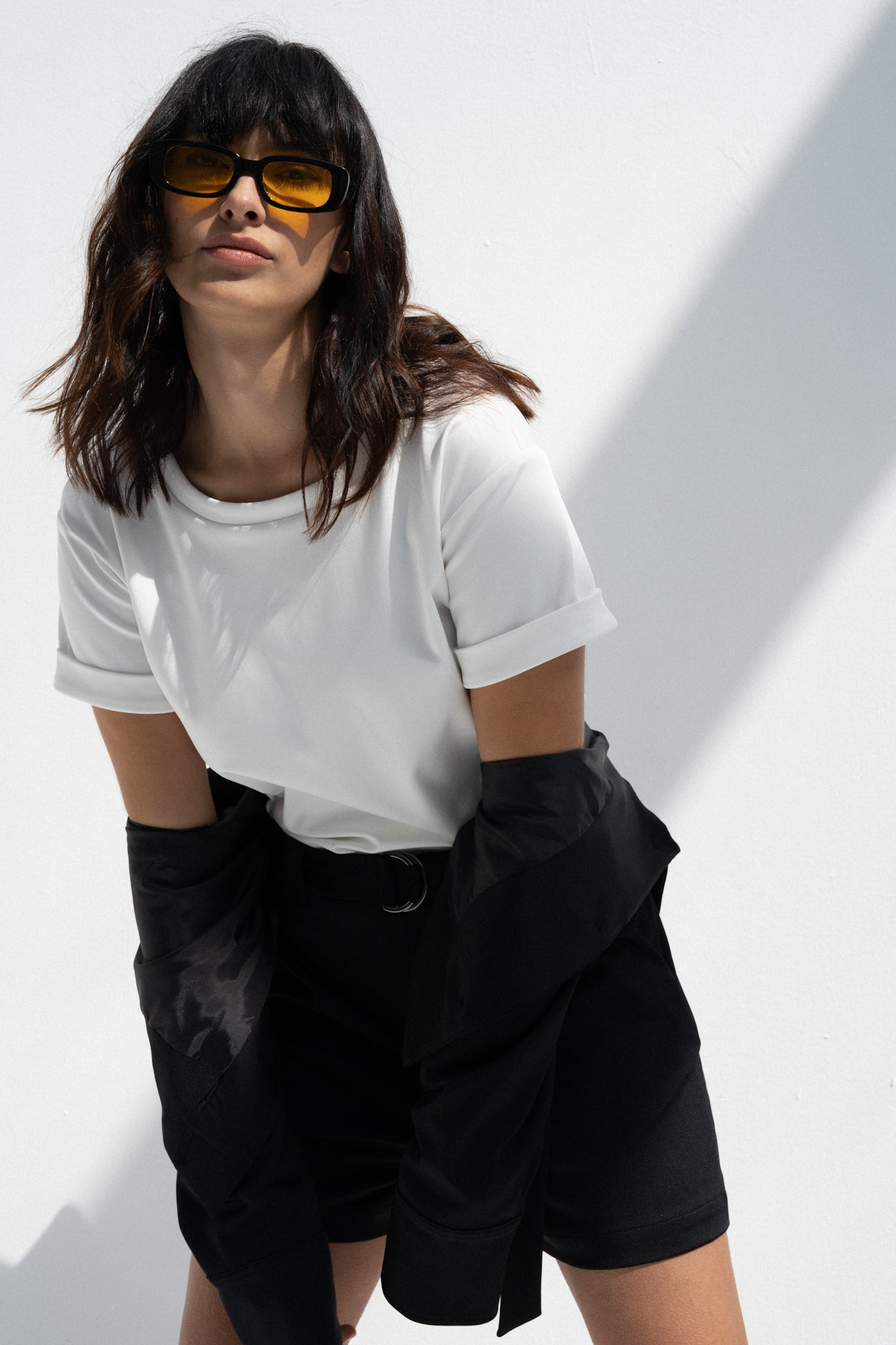 White T-Shirt (Scuba)