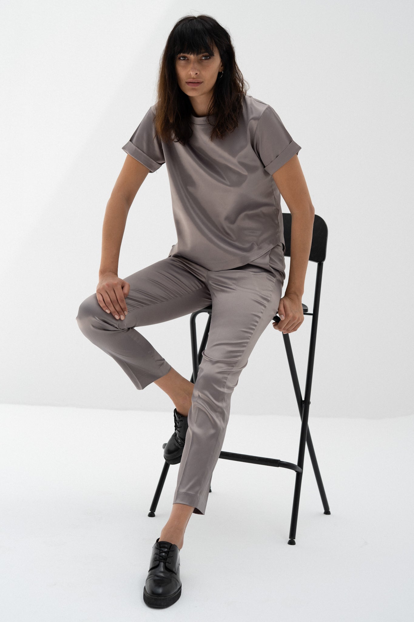 Grey Pants (Satin)