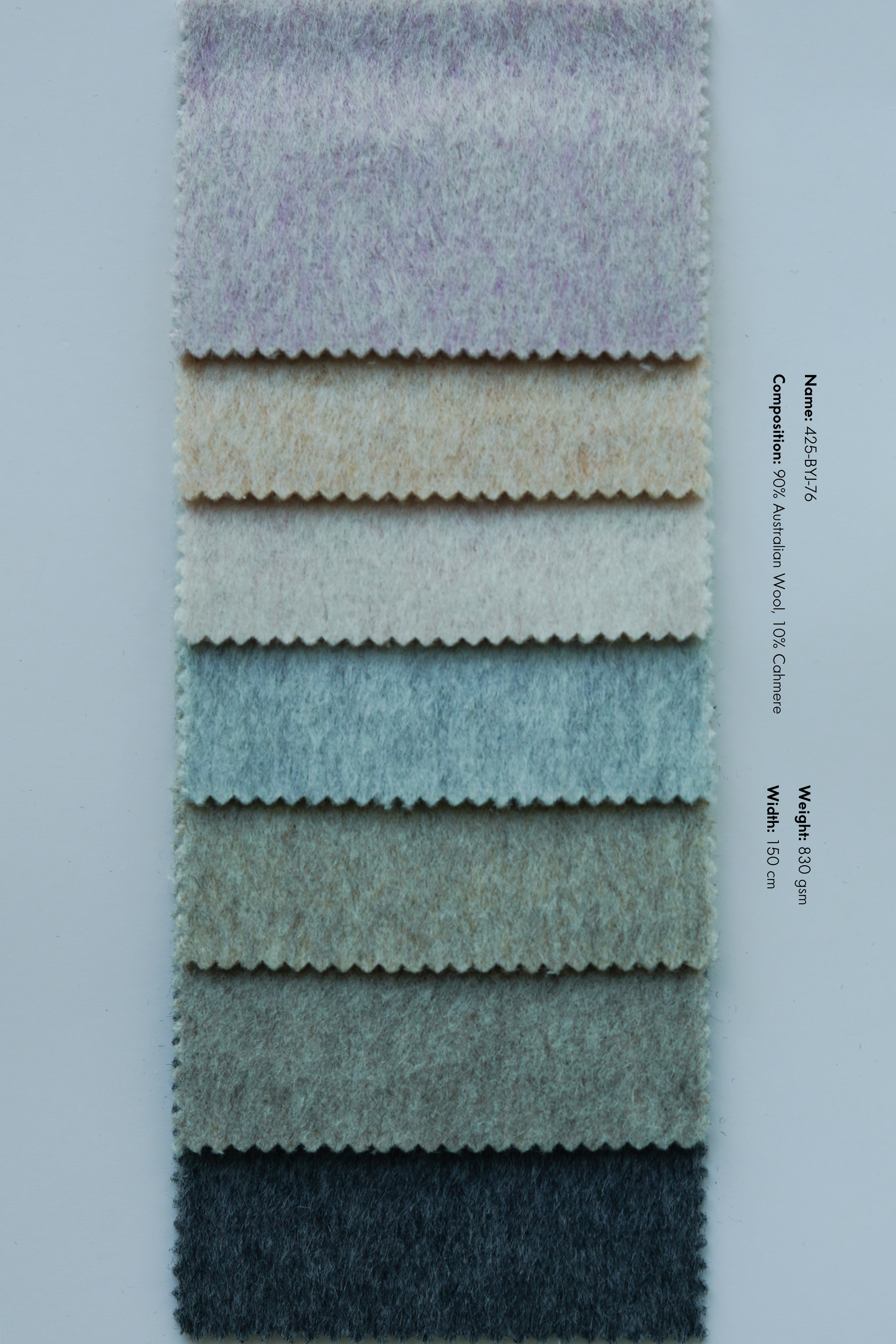 Australian Wool and Cashmere Blend (830gsm) No.16