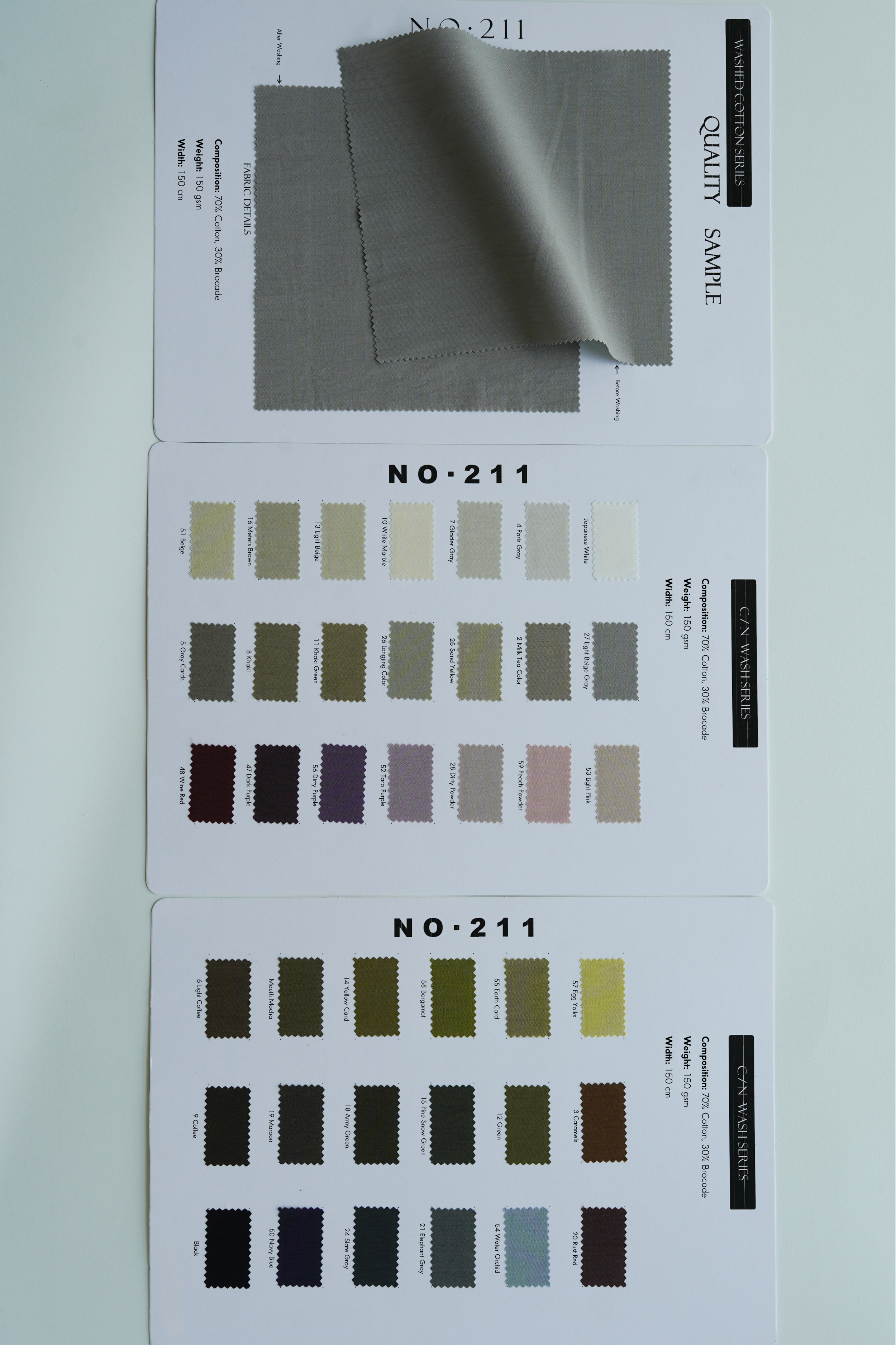 Cotton and Brocade Blend (150gsm) No.23