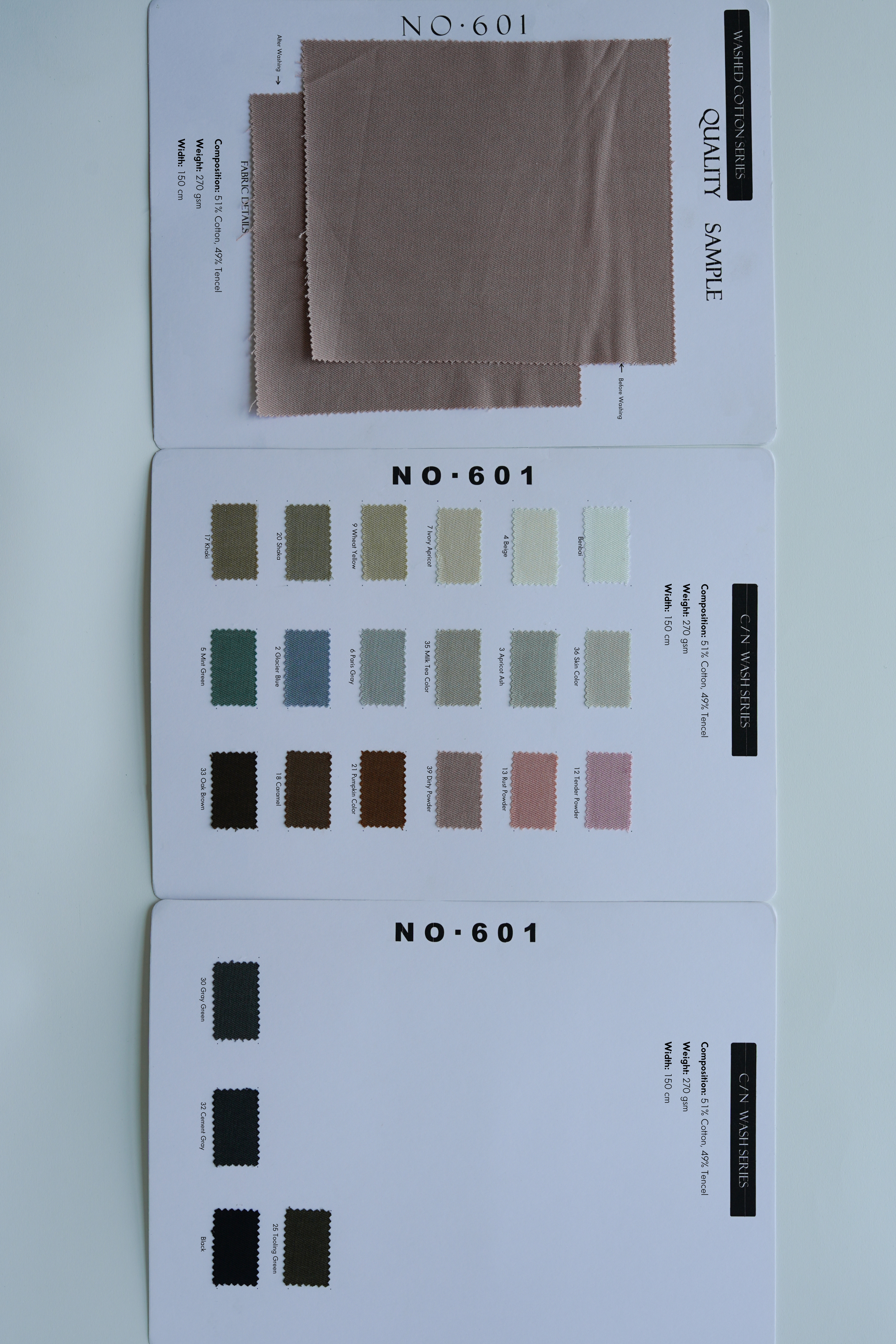 Cotton-Tencel Blend (270gsm) No.27