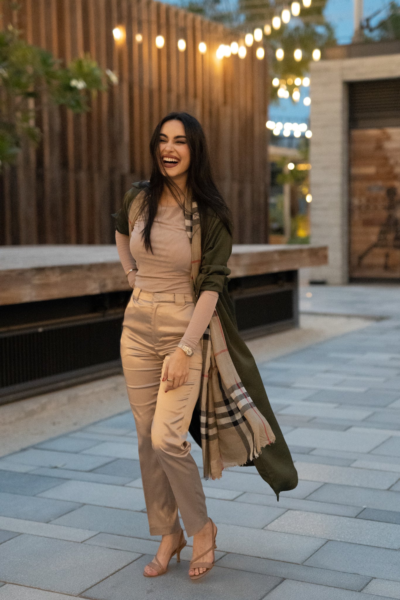 Nude Pants (Satin)