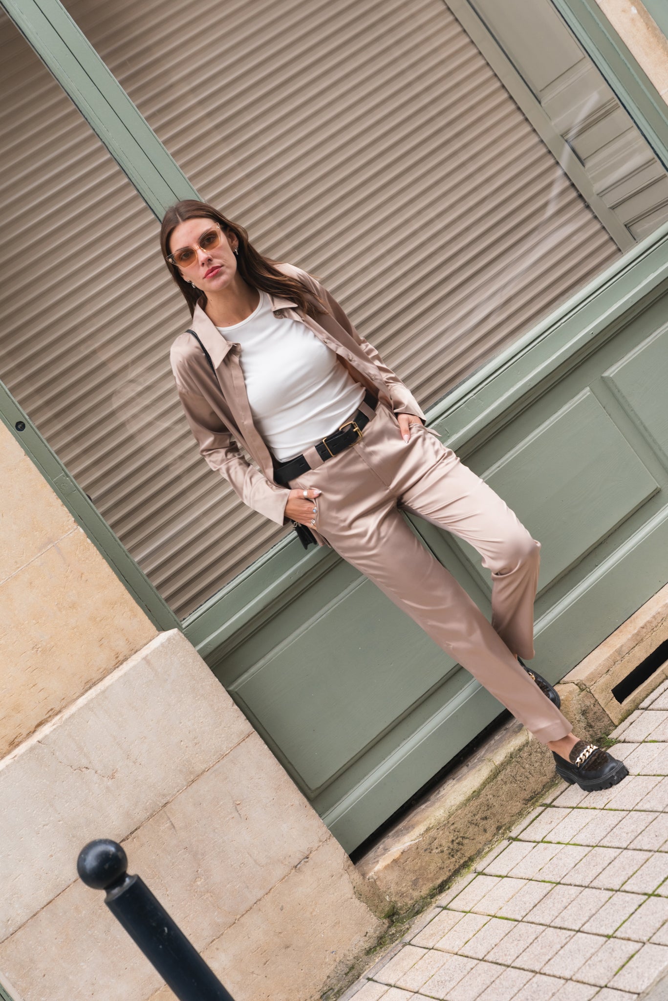 Nude Pants (Satin)