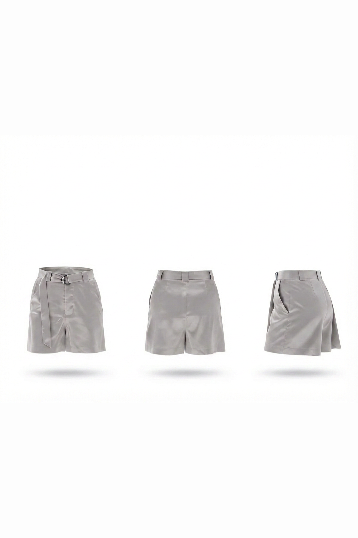 Grey Shorts (Satin)