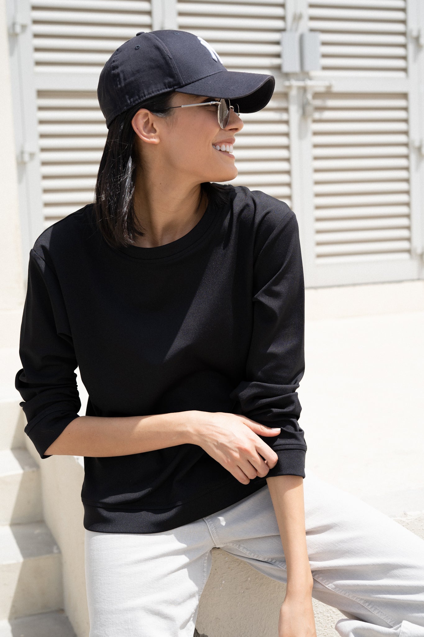 Black Sweatshirt (Scuba)