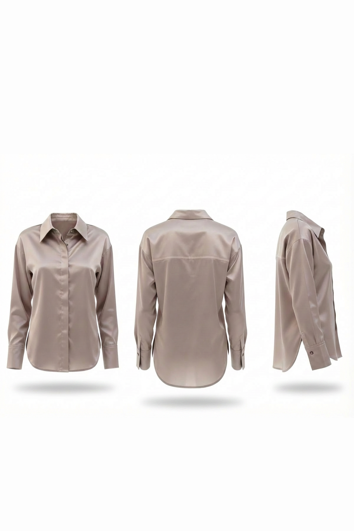 Nude Shirt (Satin)