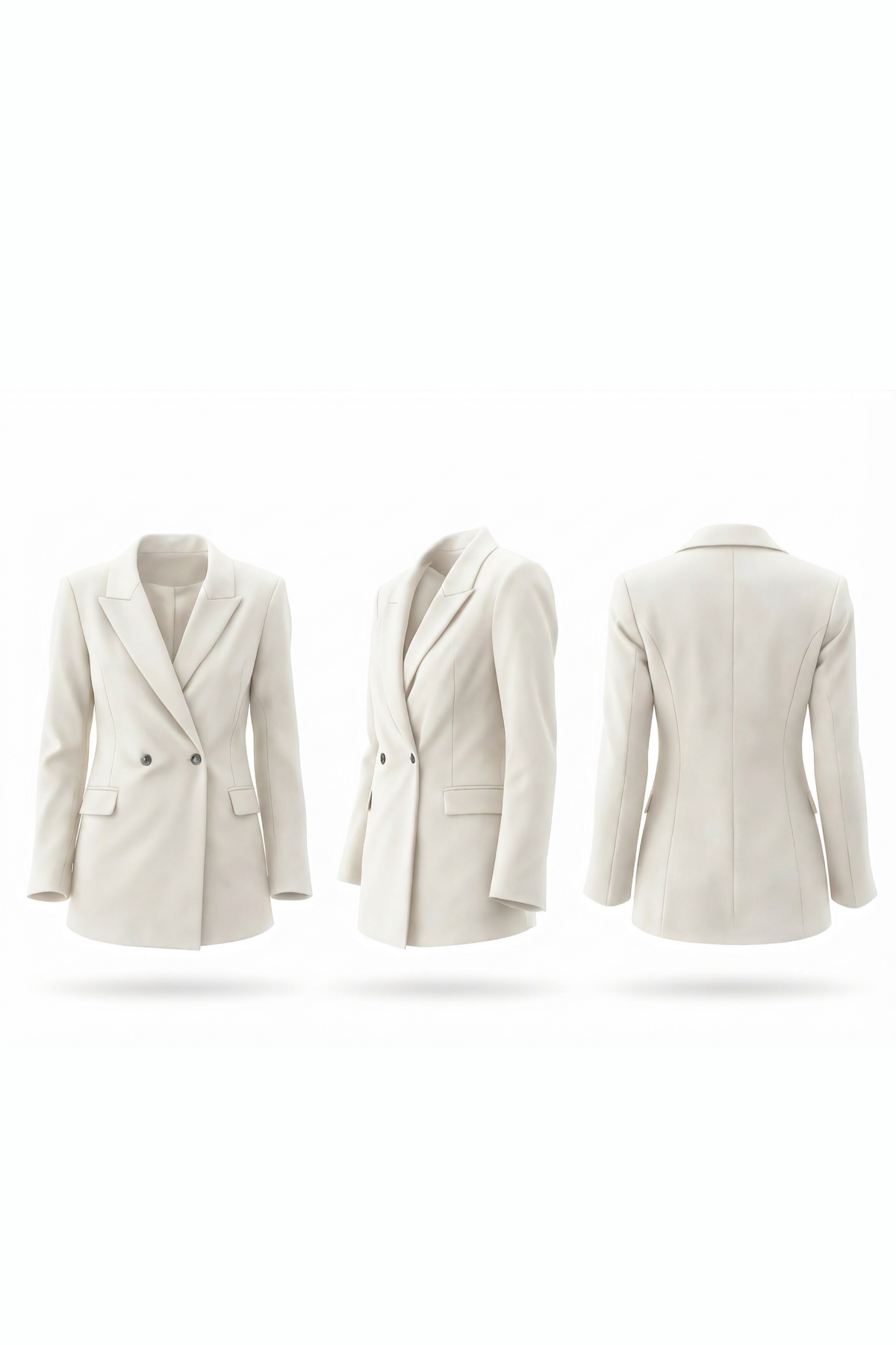 White Blazer (Scuba)