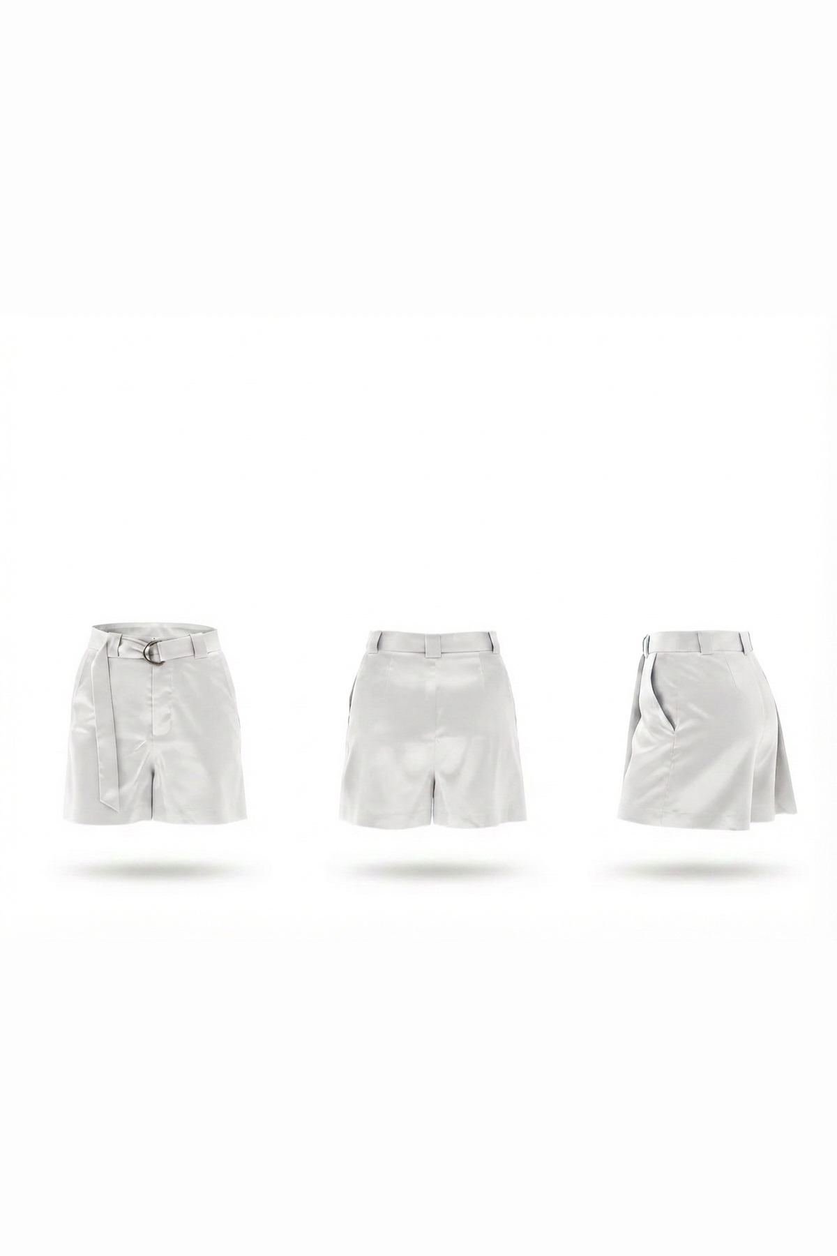 White Shorts (Satin)