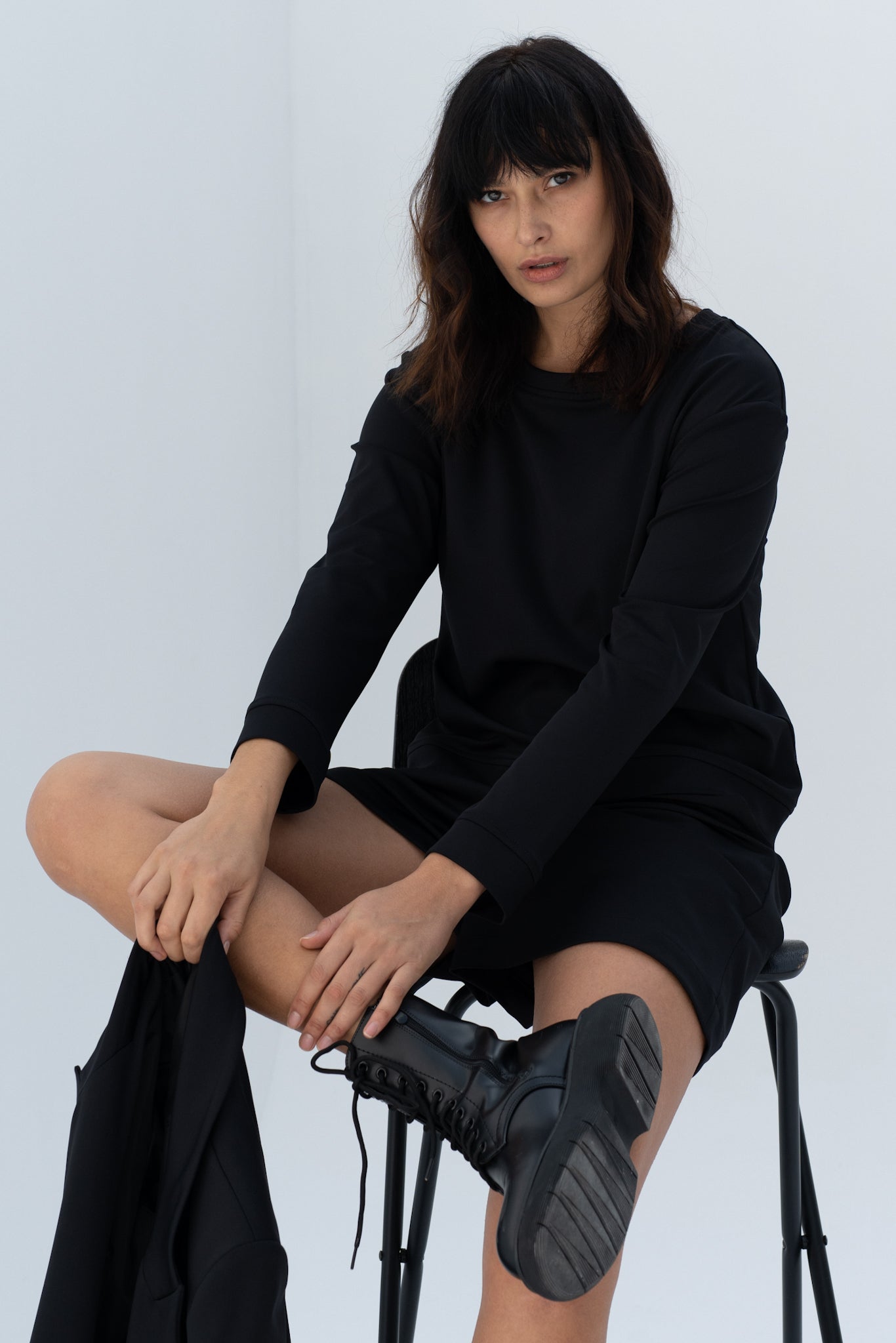 Black Sweatshirt (Scuba)