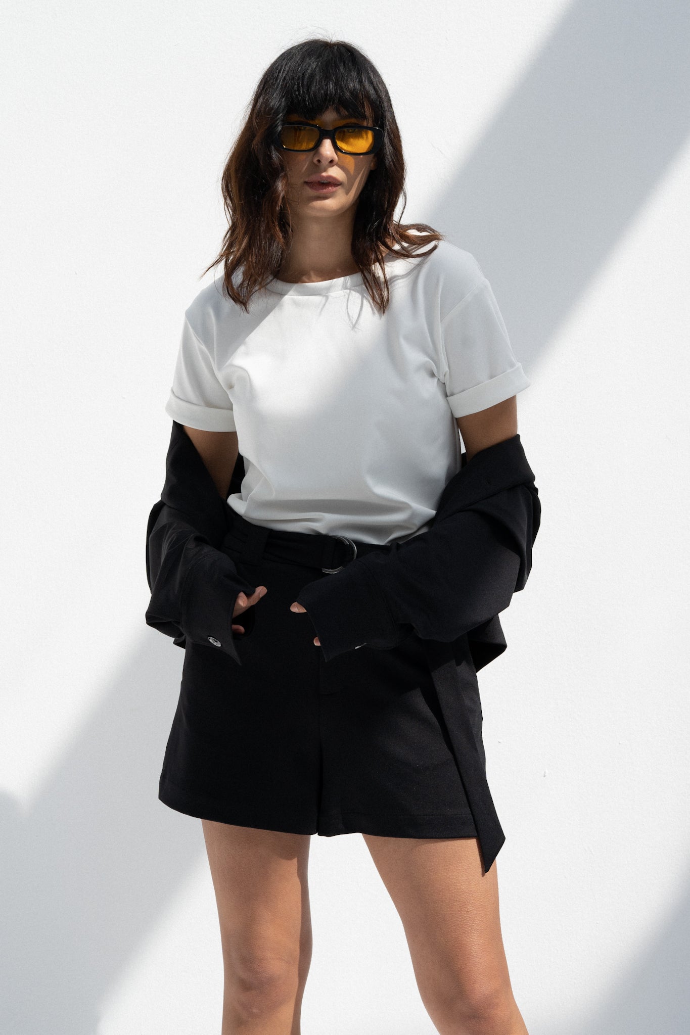 White T-Shirt (Scuba)