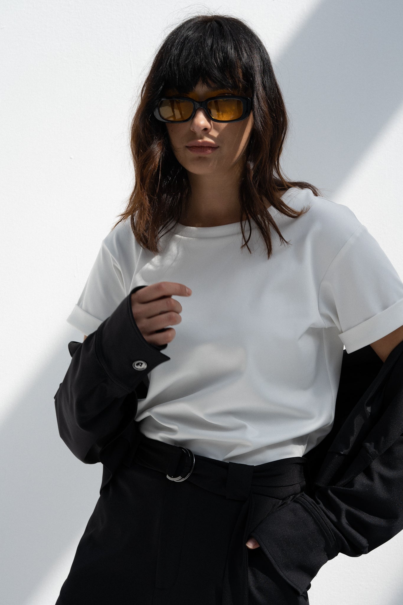 White T-Shirt (Scuba)