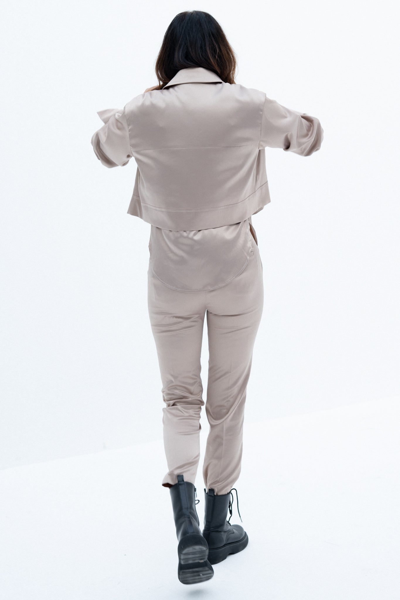 Nude Jacket (Satin)