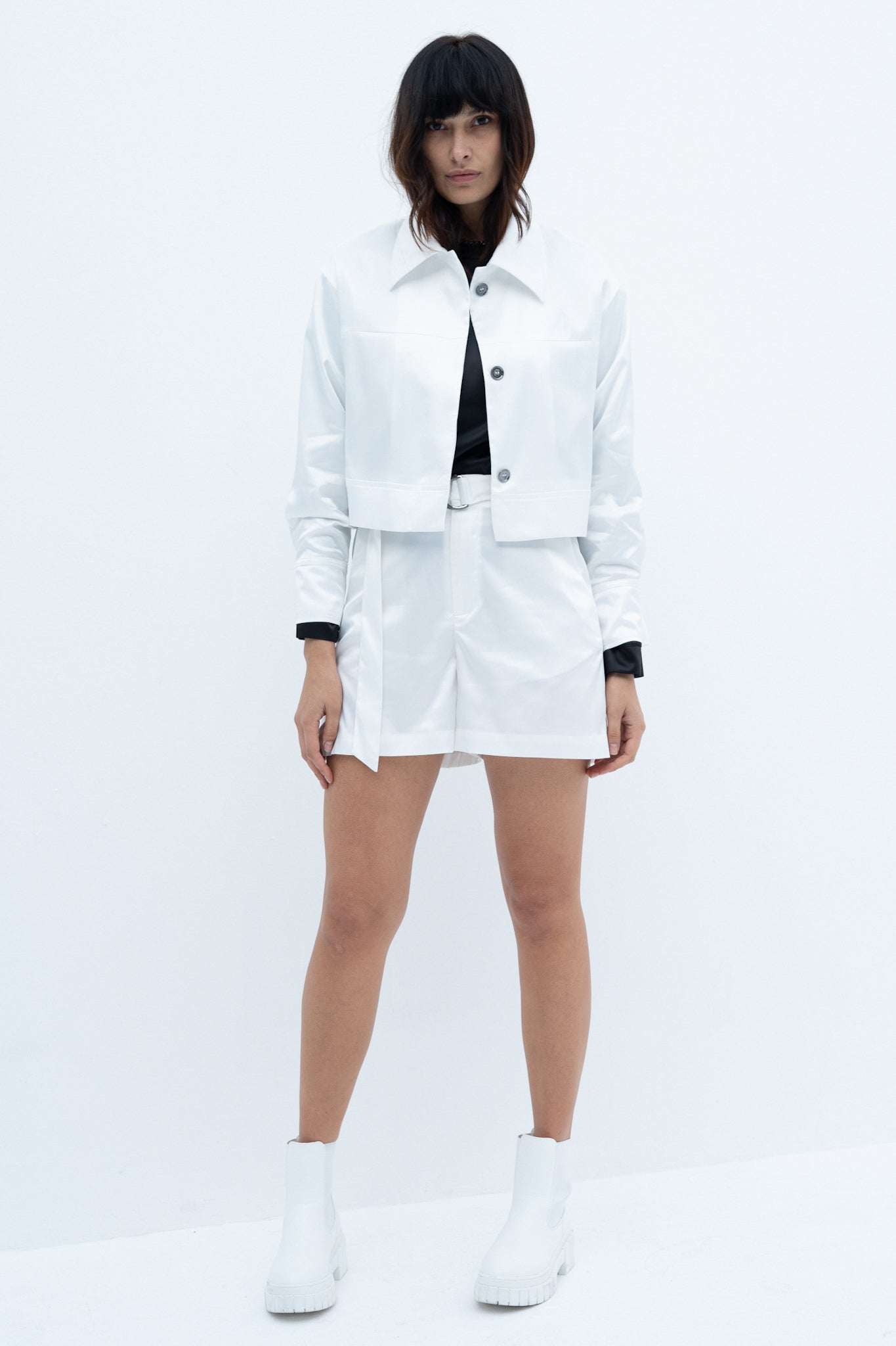 White Jacket (Satin)