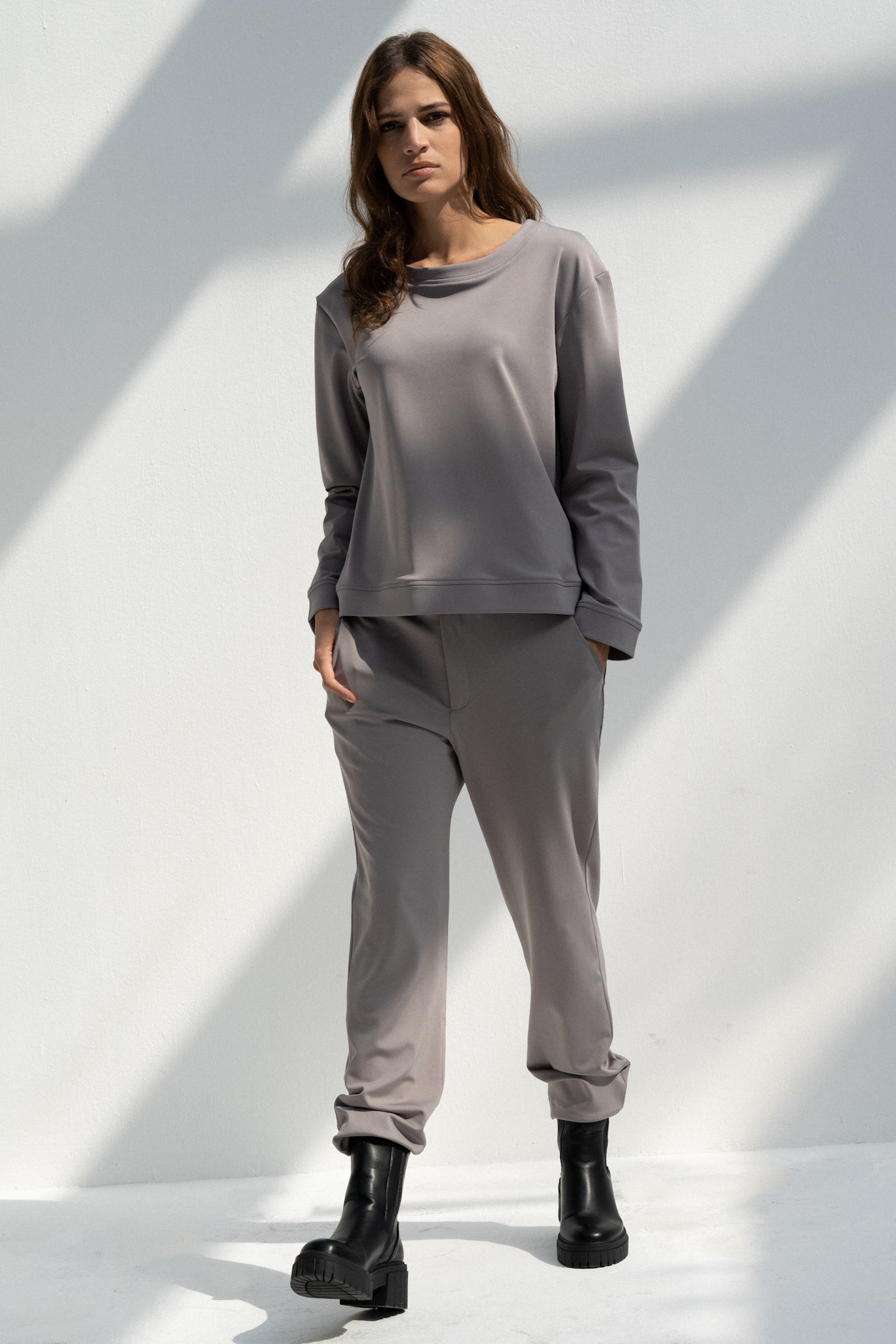 Grey Sweatshirt (Scuba)