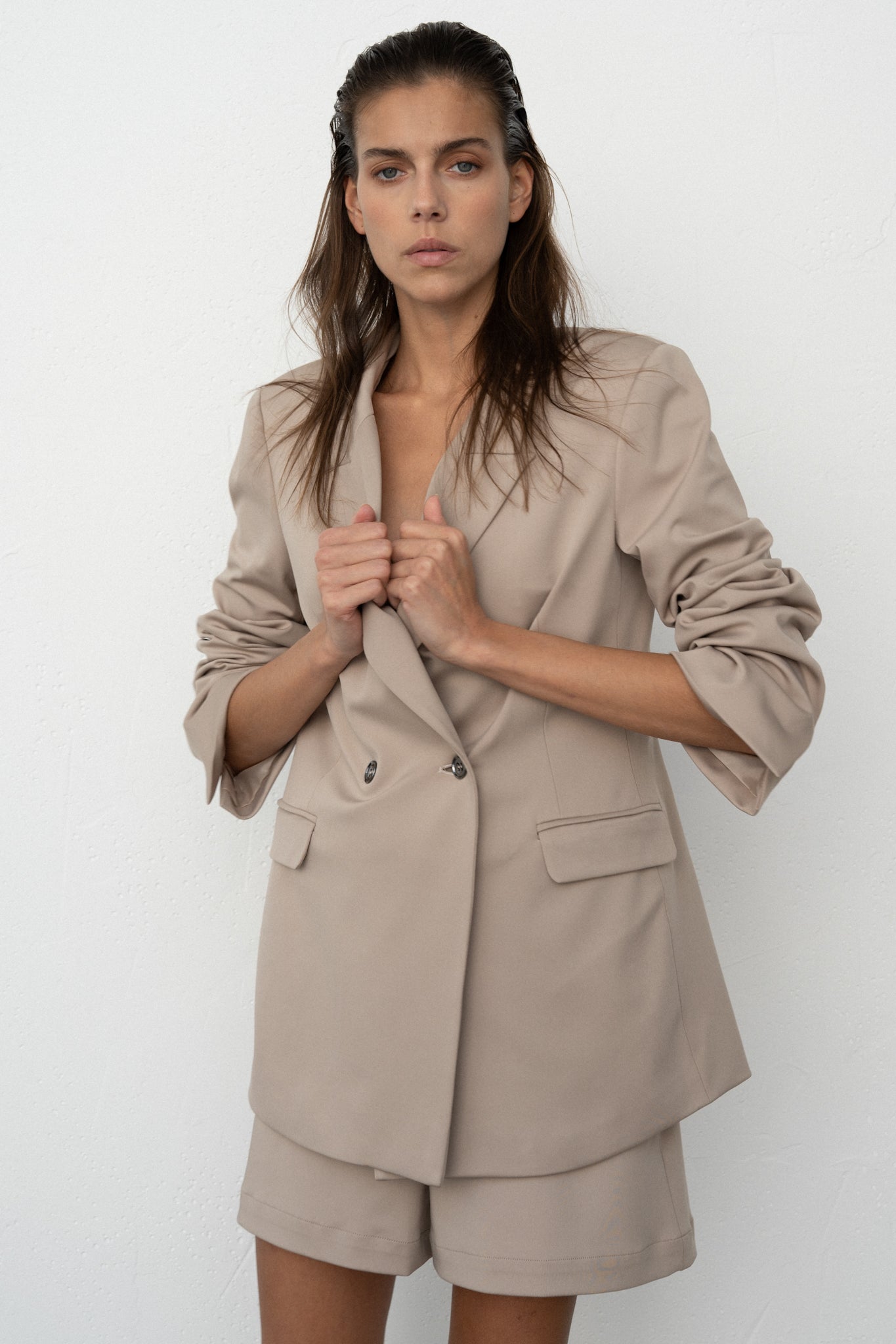 Nude Blazer (Scuba)