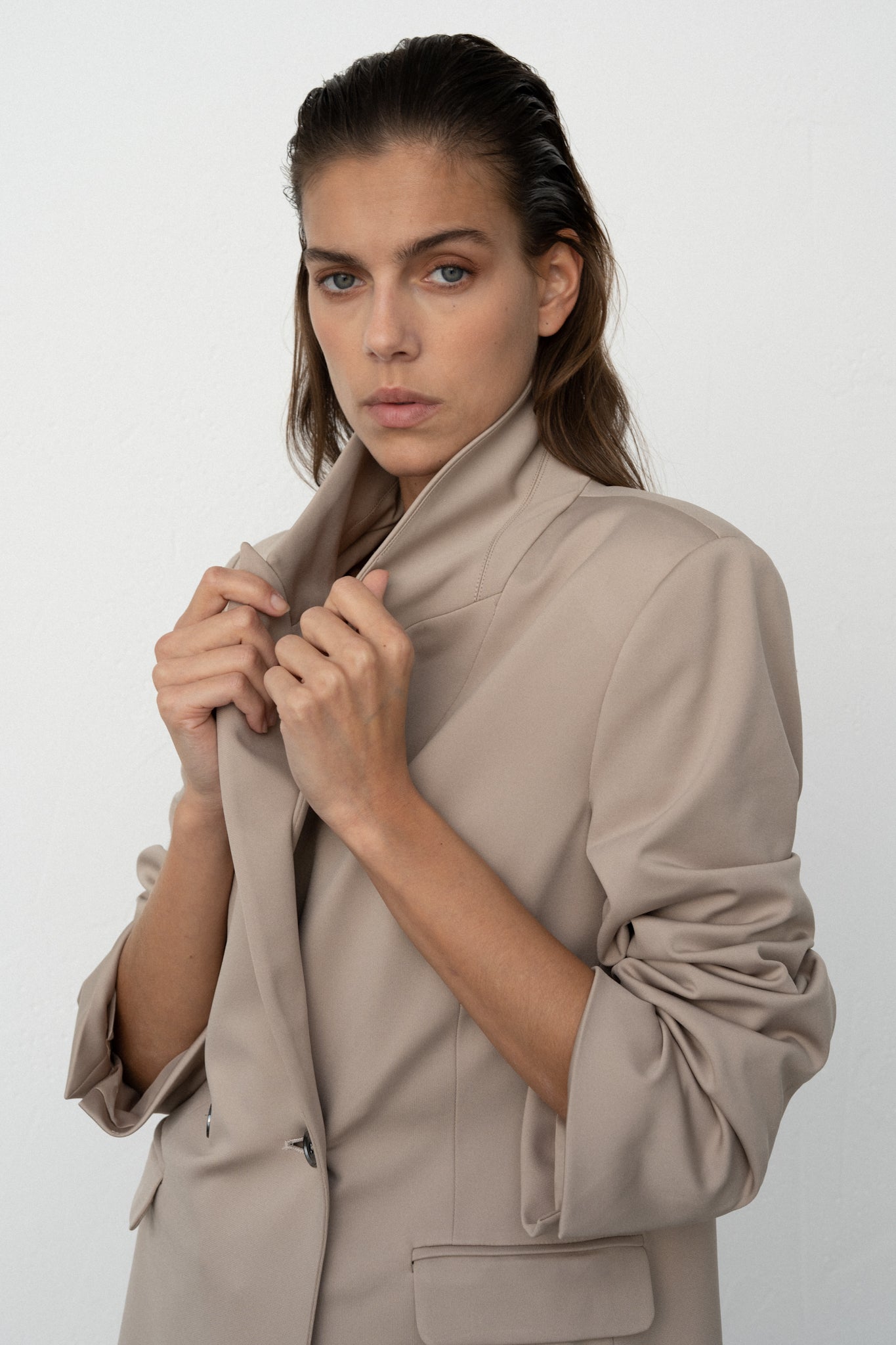 Nude Blazer (Scuba)