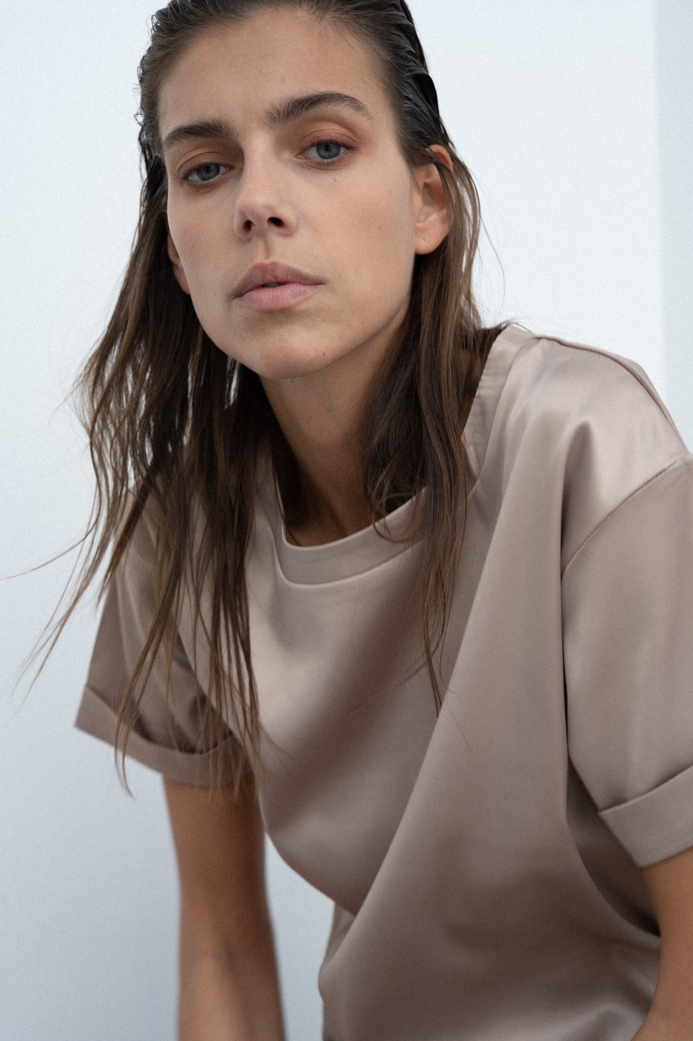 Nude T-Shirt (Satin)