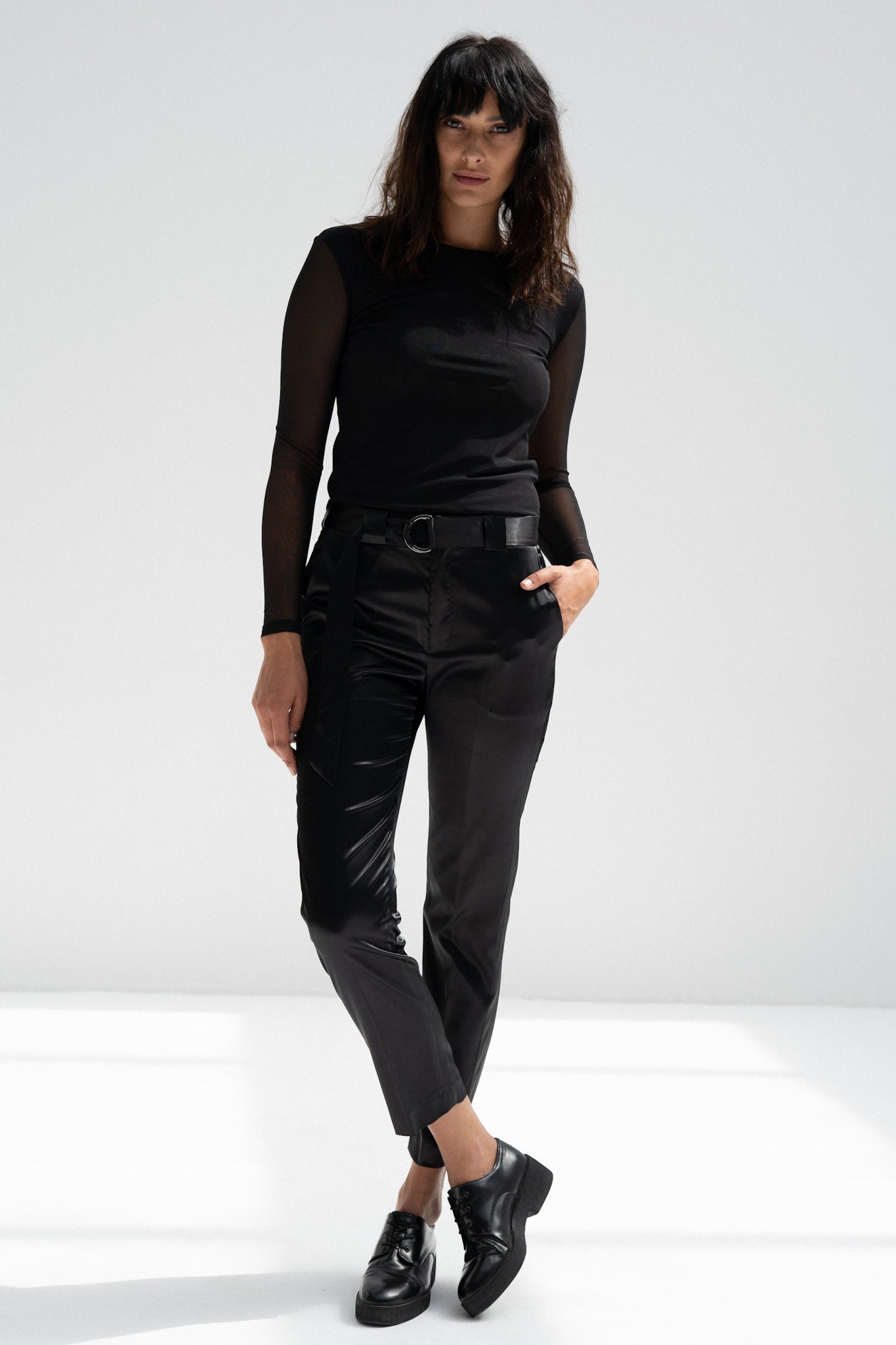 Black Pants (Satin)
