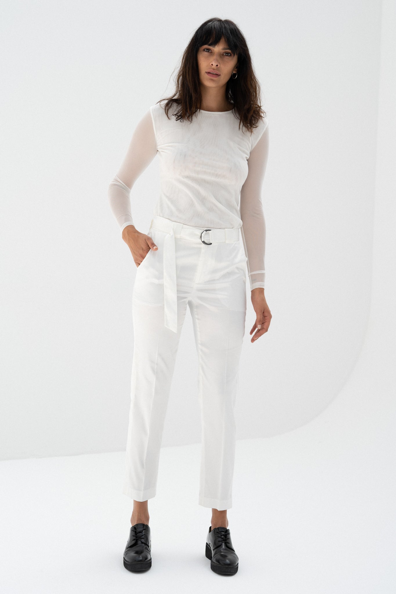 White Pants (Satin)