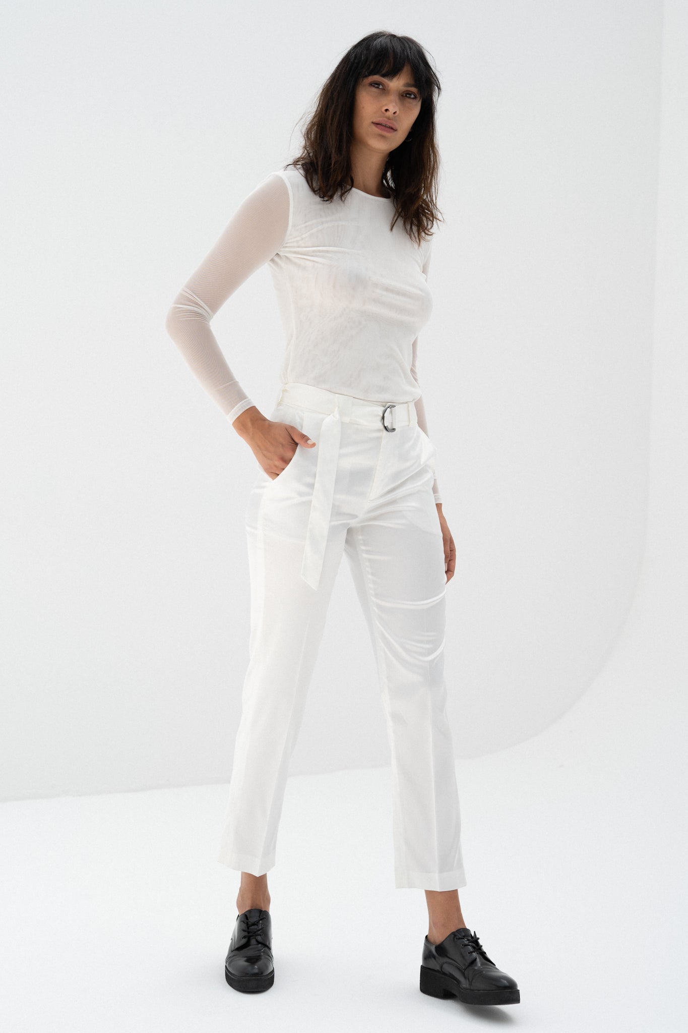 White Pants (Satin)