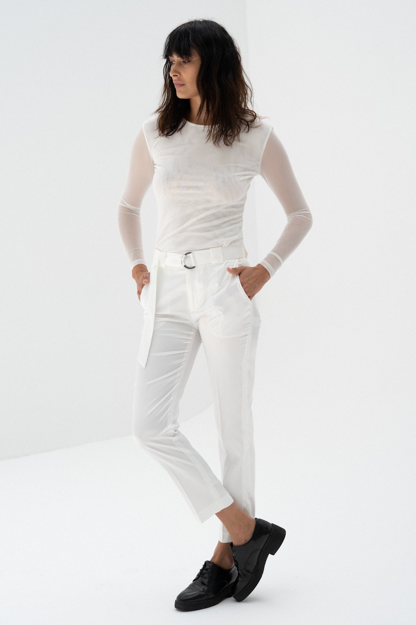 White Pants (Satin)