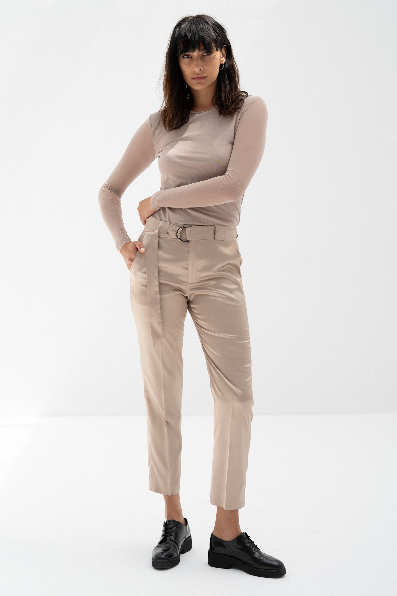 Nude Pants (Satin)