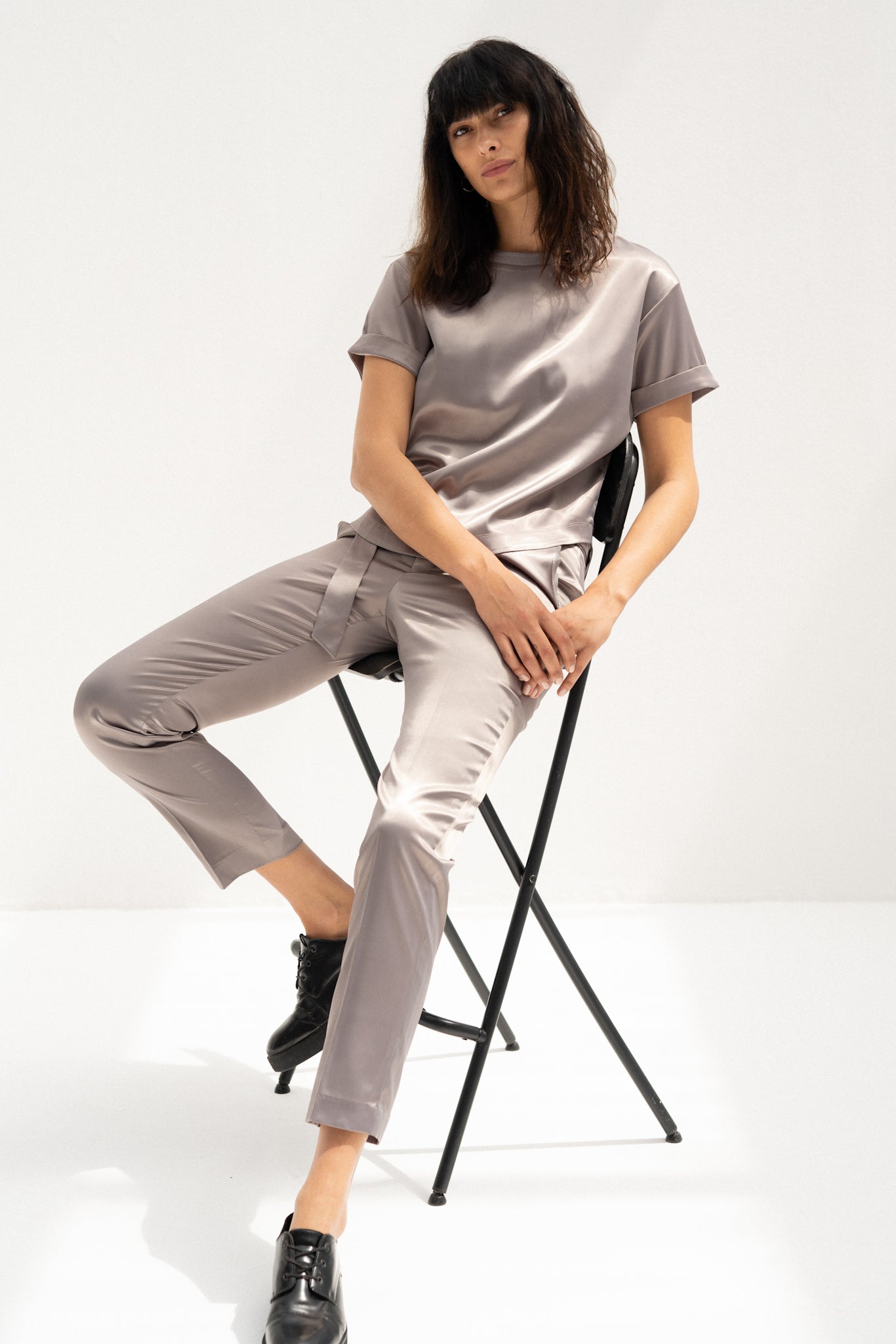 Grey Pants (Satin)