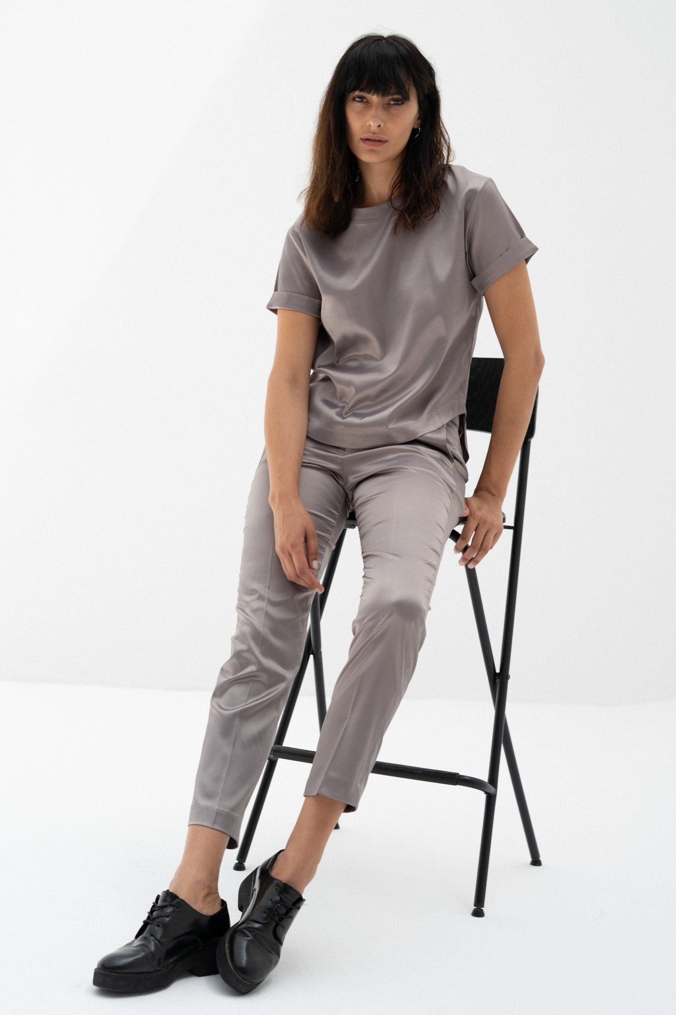 Grey Pants (Satin)