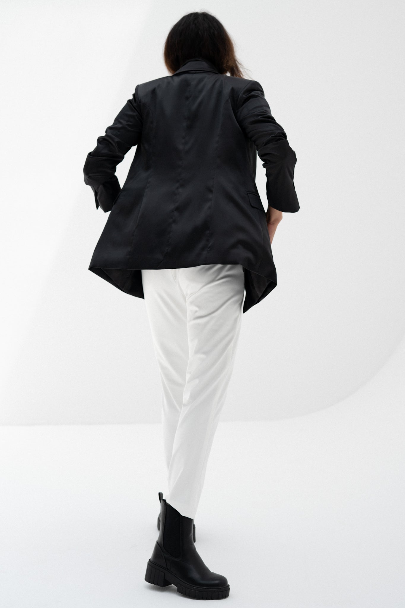 Black Blazer (Satin)