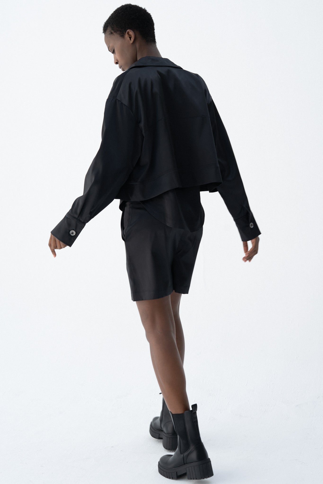 Black Jacket (Satin)